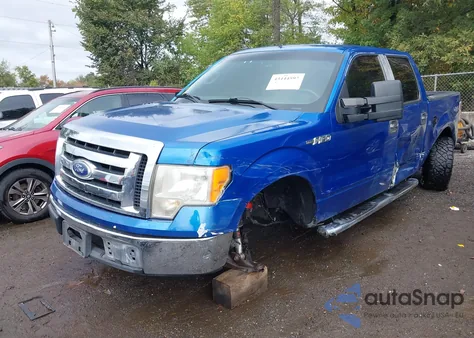 2012 Ford F-150 Xlt из США, поврежденный, VIN 1FTFW1EFXCFB20224